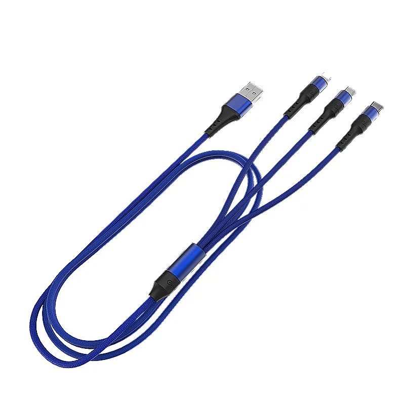 5A Fast Multi Charger Cable Universal USB Charging Cable with Micro USB Type c Port Cable for 8-PIN Most Android Phones - ANKUX.COM