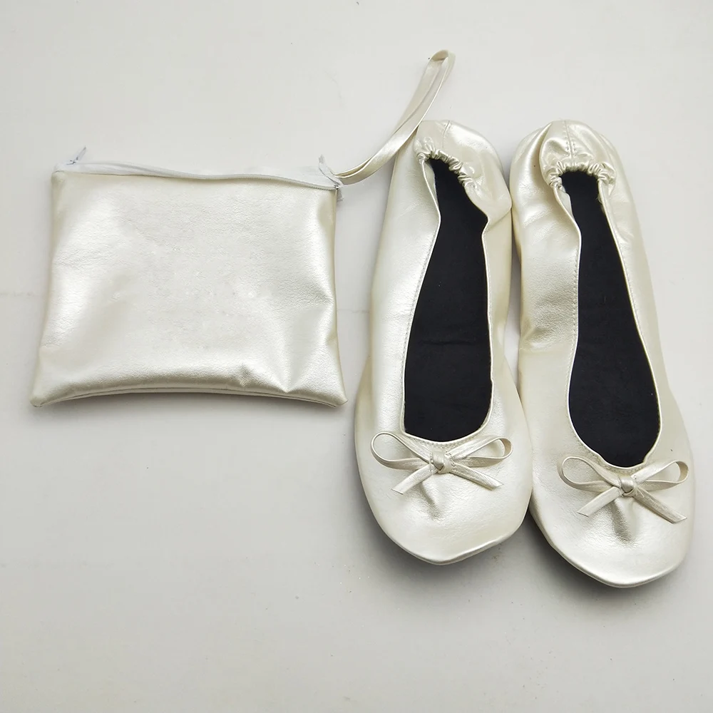 Designer ballet slippers