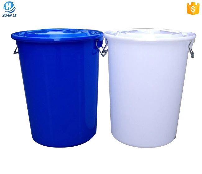 High Density Hdpe 100 Liter Plastic Bucket With Lid Water Pail For Sale ...