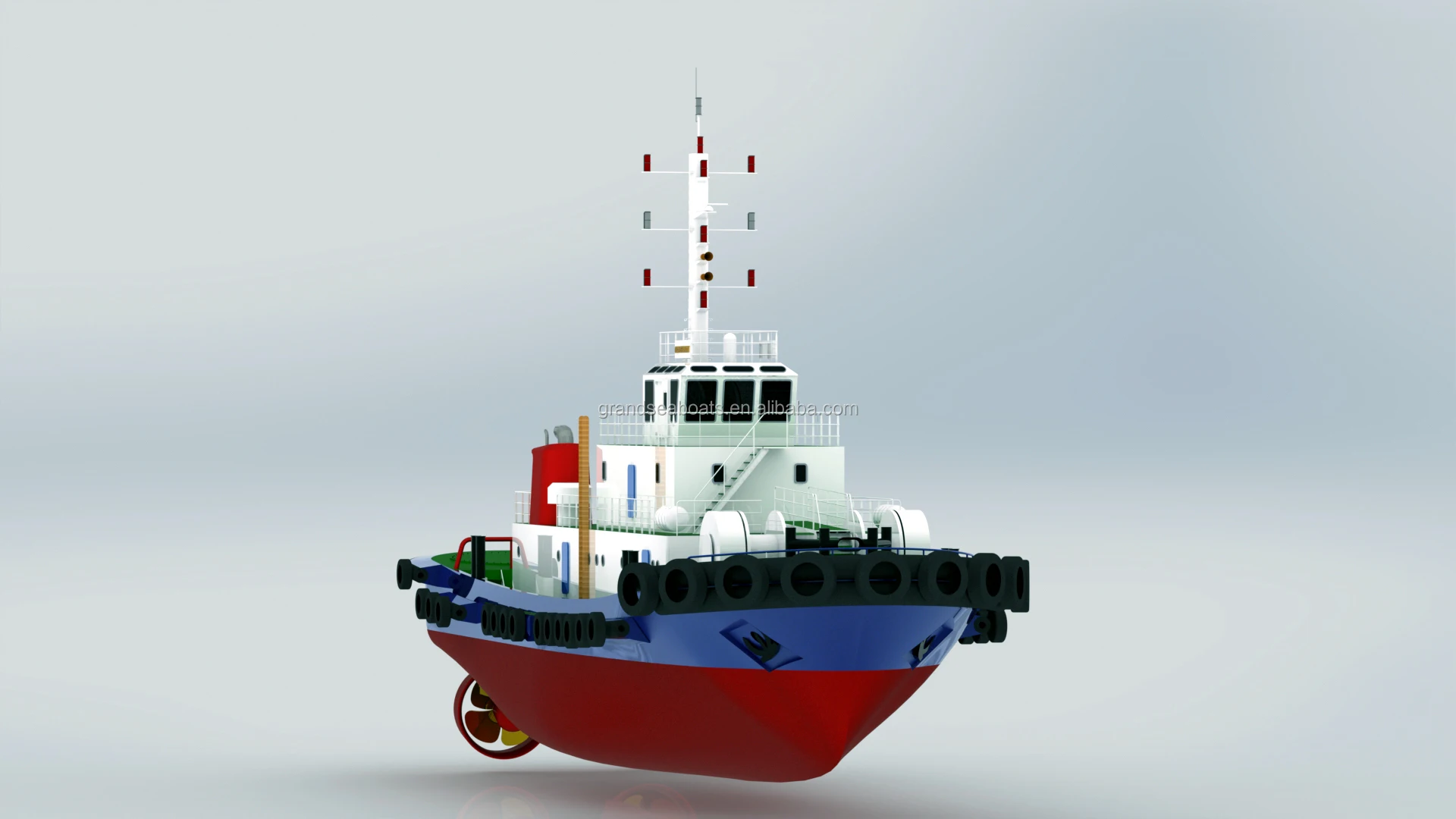Pusher Tugboat 4000hp for Sale China Shipyard - HD-4000T