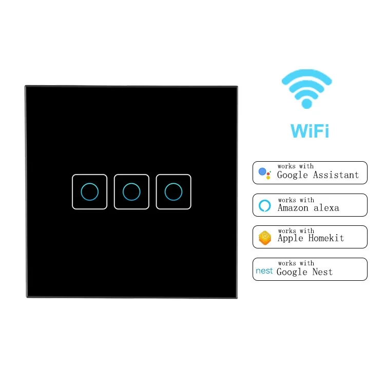 OEM factory wifi wall panel touch switch for smart home