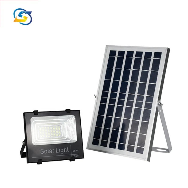 Competitive price security dimmable 10w 20w 25w led flood light solar cell