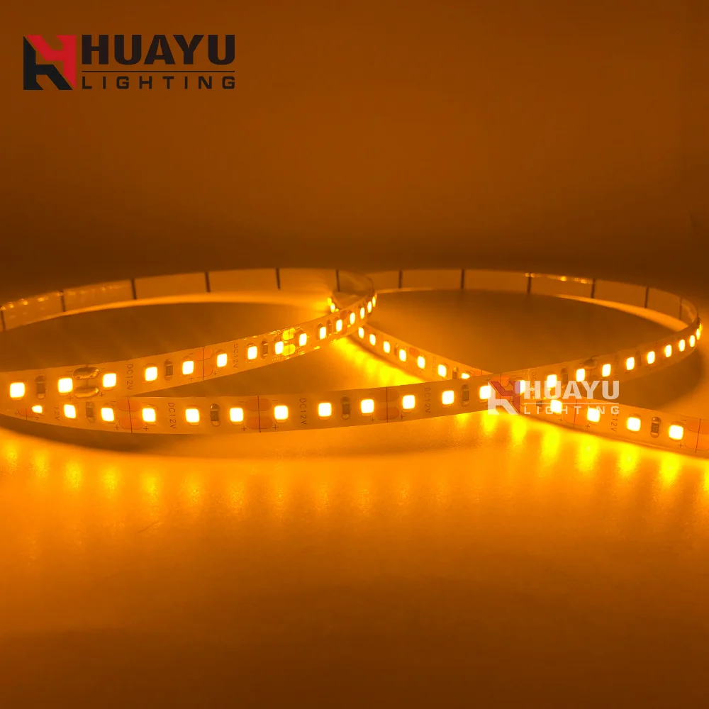 LED Light Source and Light Strips Item Type 2835 yellow color golden color smd led strip light