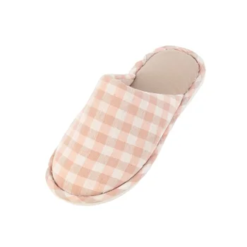 womens plaid slippers