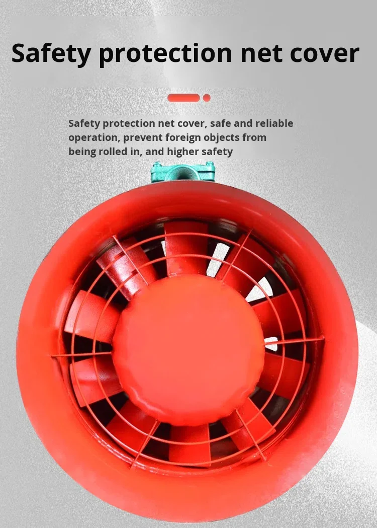 Axial Flow Fan, 380V, Explosion-Proof, YBT - detail 10
