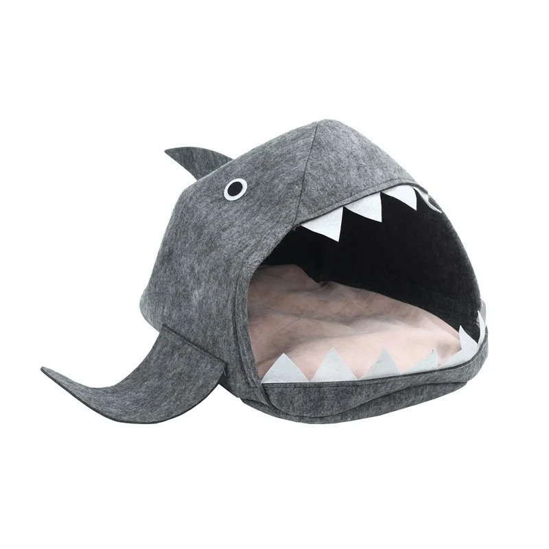 customized high quality eco-friendly lovely pet cat cave house felt pet nest and eco pet