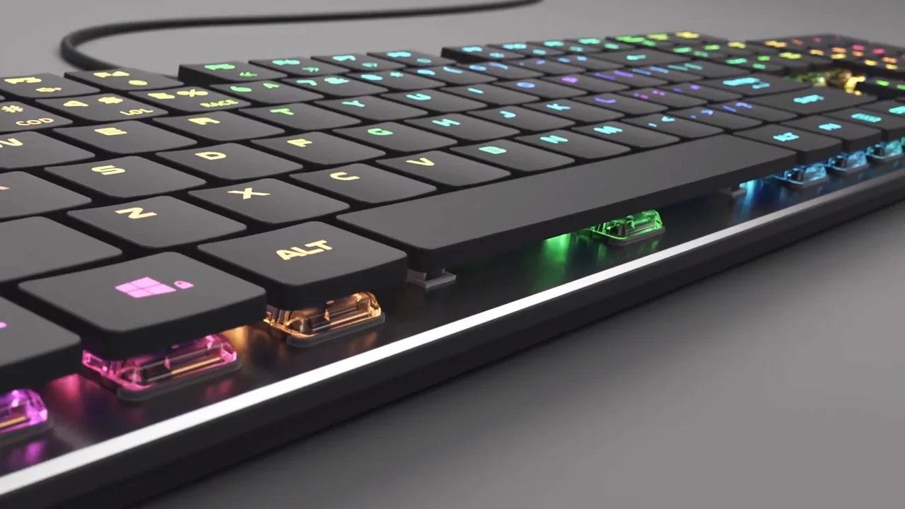 Meetion Mk80 Rgb Gaming Mechanical Keyboard Wired Rgb Mechanical With ...