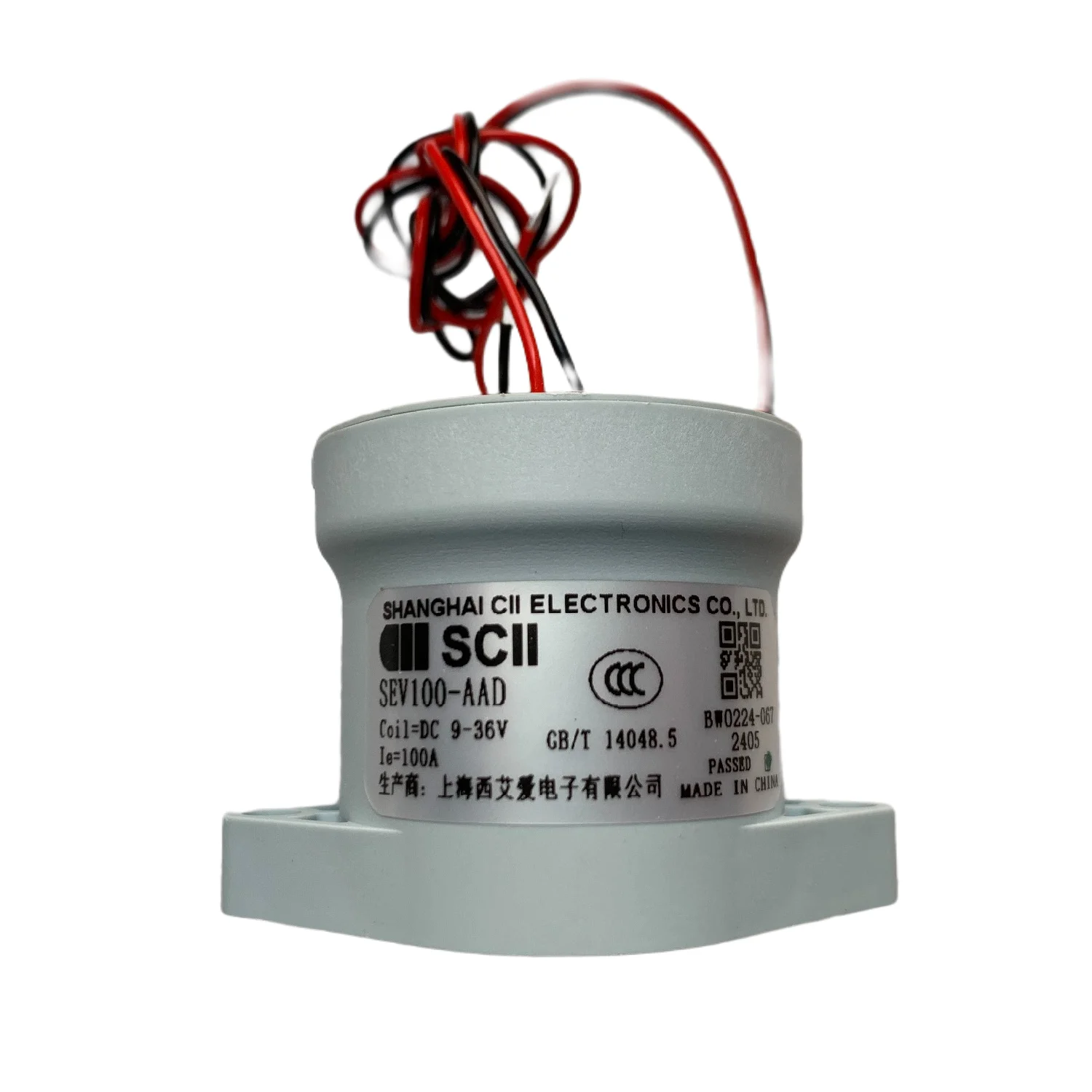 SCII SEV100-AAD DC9-36V Contactor for New Energy Vehicle High Voltage ...