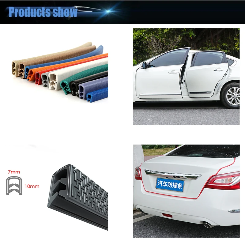 rubber strips for car doors