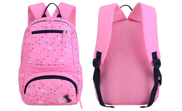 轻便休闲背包最新青少年女孩学校书包