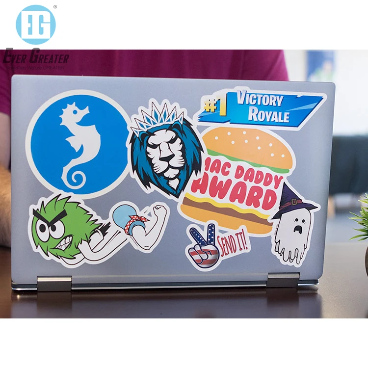 Custom Vinyl Removable Laptop Stickers For Laptop With Over 25 Years