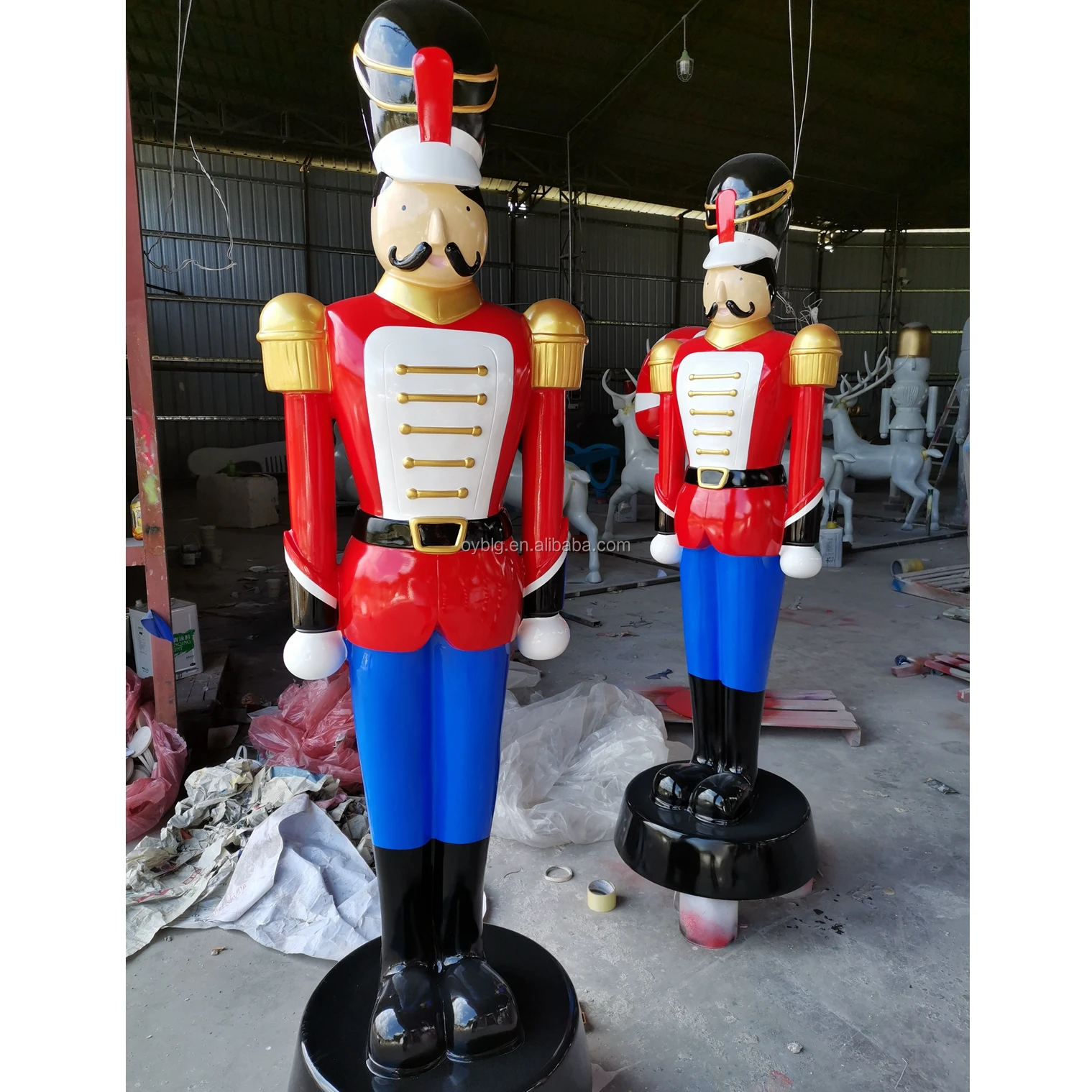 Fiberglass Large Toy Soldiers Christmas Nutcracker 240cm Soldier For ...