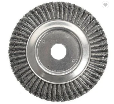Twisted Stainless Steel Wire Wheel Brush with Round Holel from PEXCRAFT