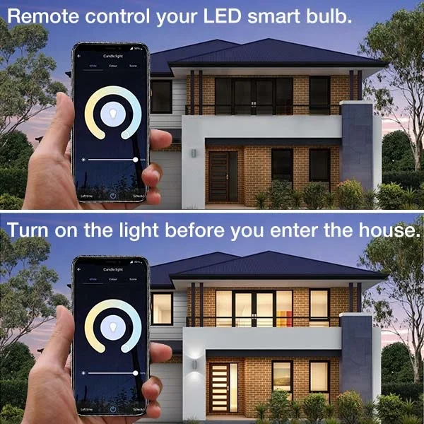 zigbee e27 e14 smart wifi light led bulb - ANKUX.COM