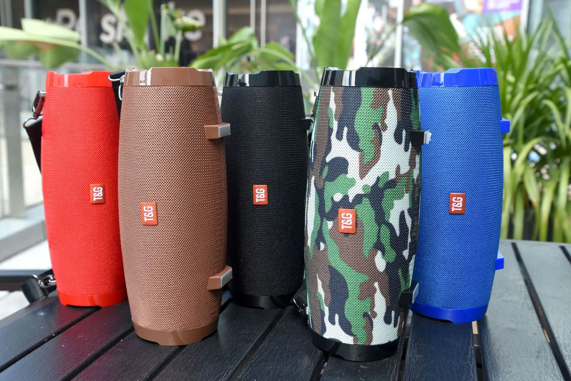 Hot Selling TG504 outdoor portable wireless bluetooth handsfree fabric speaker with belt - ANKUX.COM