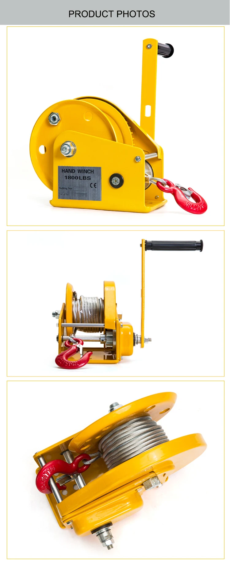 Hand Operated Cable Manual Winch Cable Pulling Winch Buy Cable