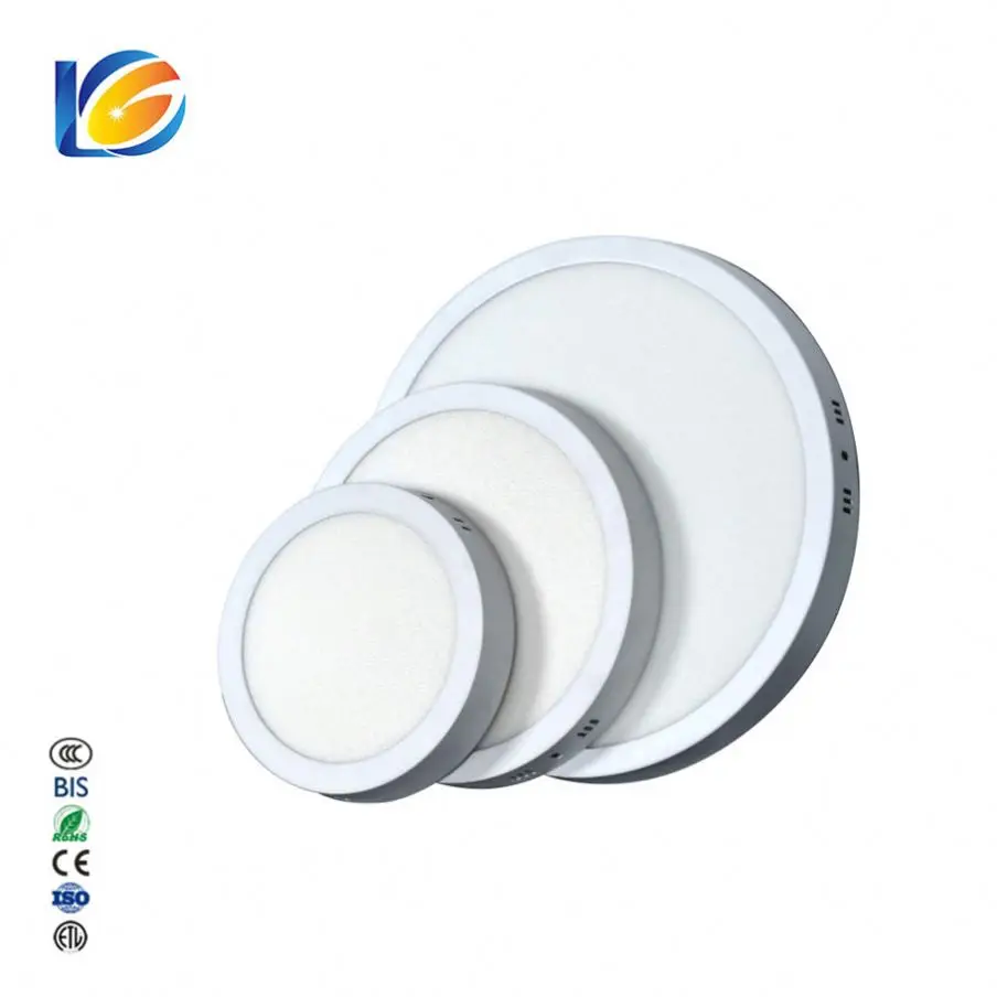 Thin 24W Rgb Conceal Aluminum Ceiling Outdoor Round Led Panel Light