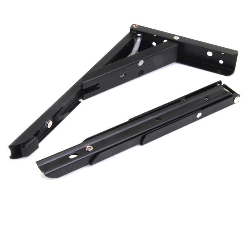 White Drop Down Wall Table Bracket Triangle Folding Shelf Brackets