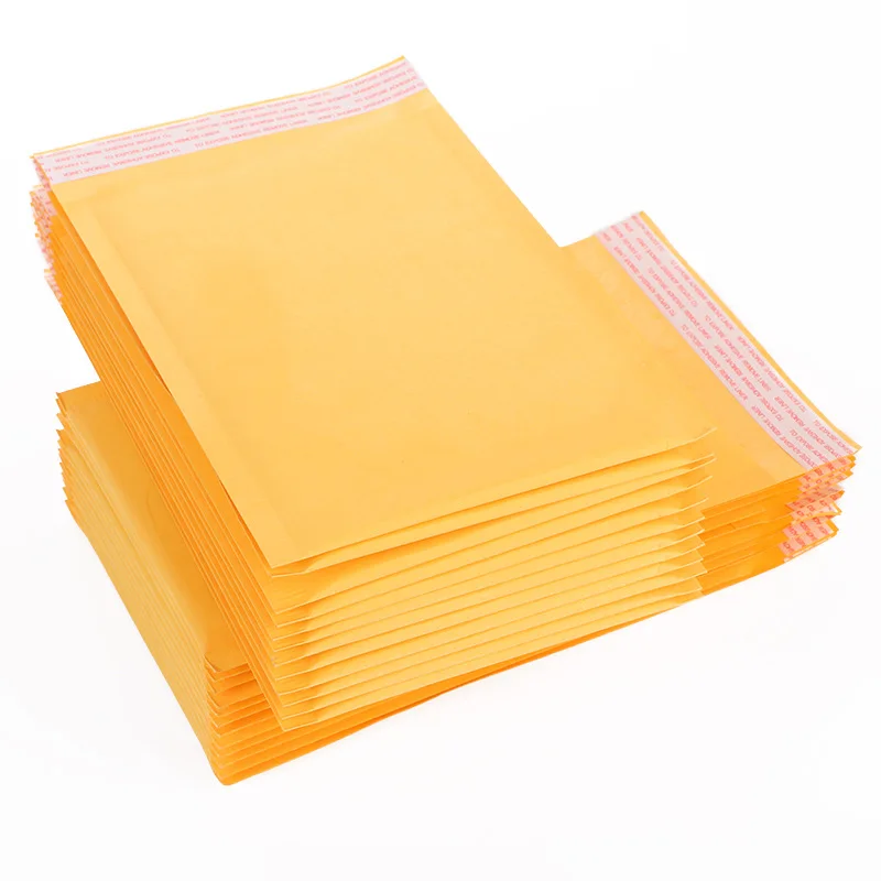White Sealable Bubble Mailer Wrap Envelopes Poly Shipping Bags With