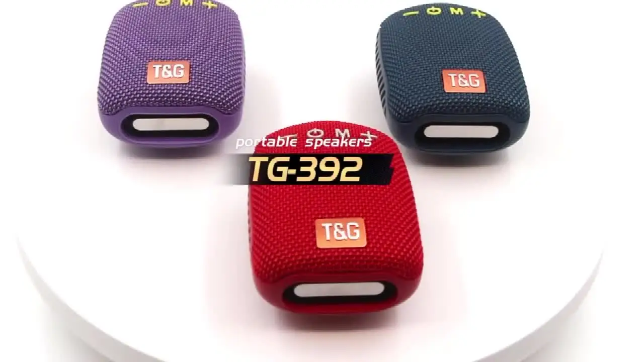2025 Newest Tg392 Bicycle Waterproof Outdoor Tws Speakers Hifi