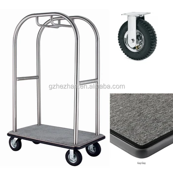 heavy luggage trolley