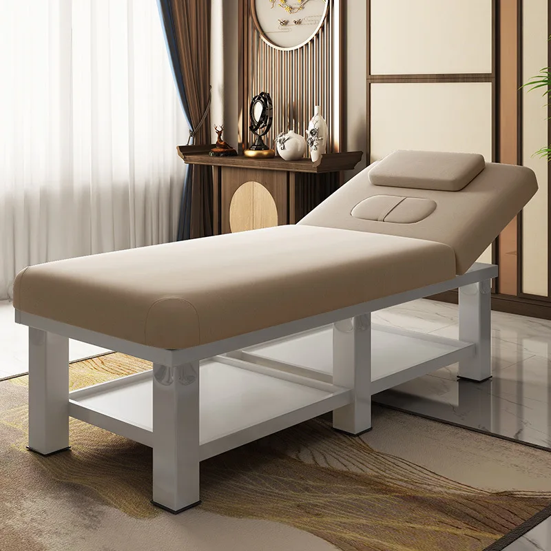 Factory Sales Leather Massage Bed Spa Bed Massage Table Customized King