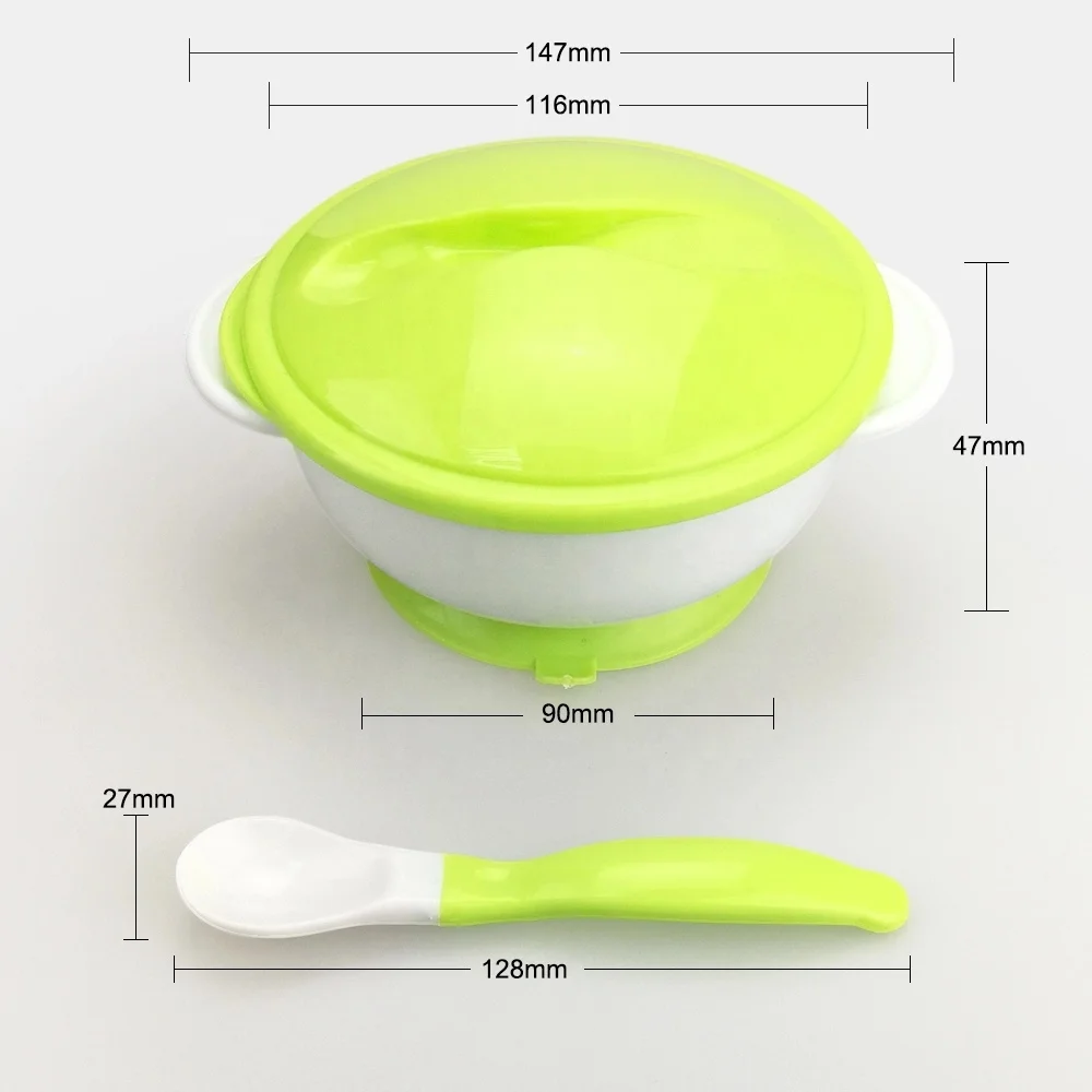 Wholesale Food Grade Silicone Suction Feeding Bowl Set - Buy Baby ...