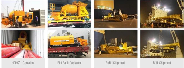 Small Electric Portable Mobile Concrete Pump