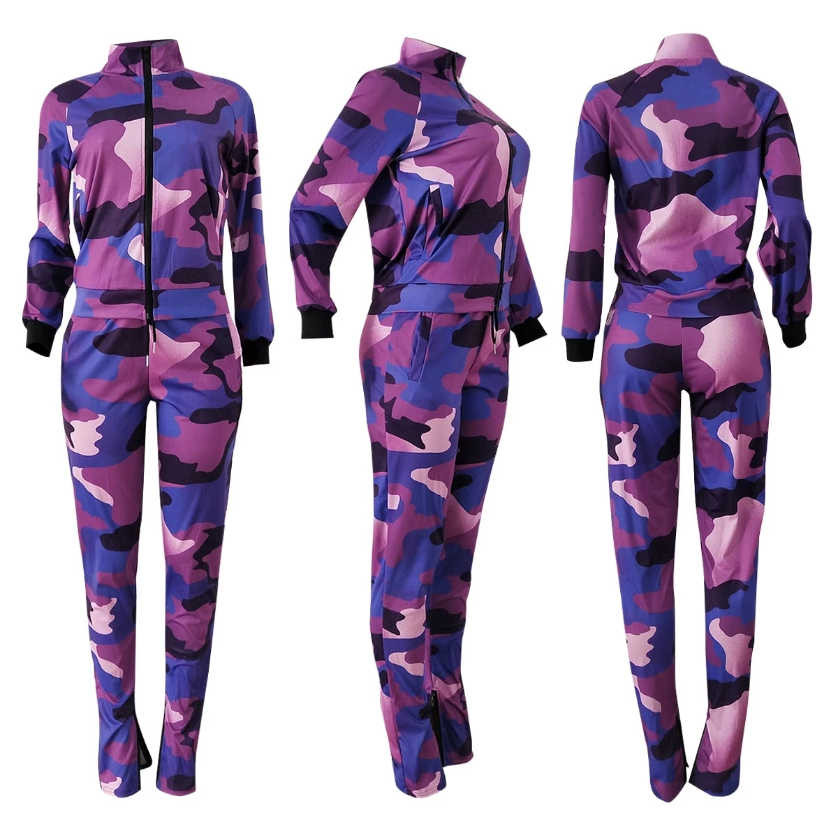 Fm-als151 Hot Style Fashion Camouflage With Pocket 4 Colors Casual ...