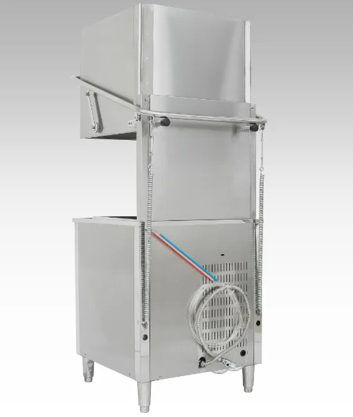 Stainless Steel Commercial Dishwasher Restaurant Hotel Commercial Hood