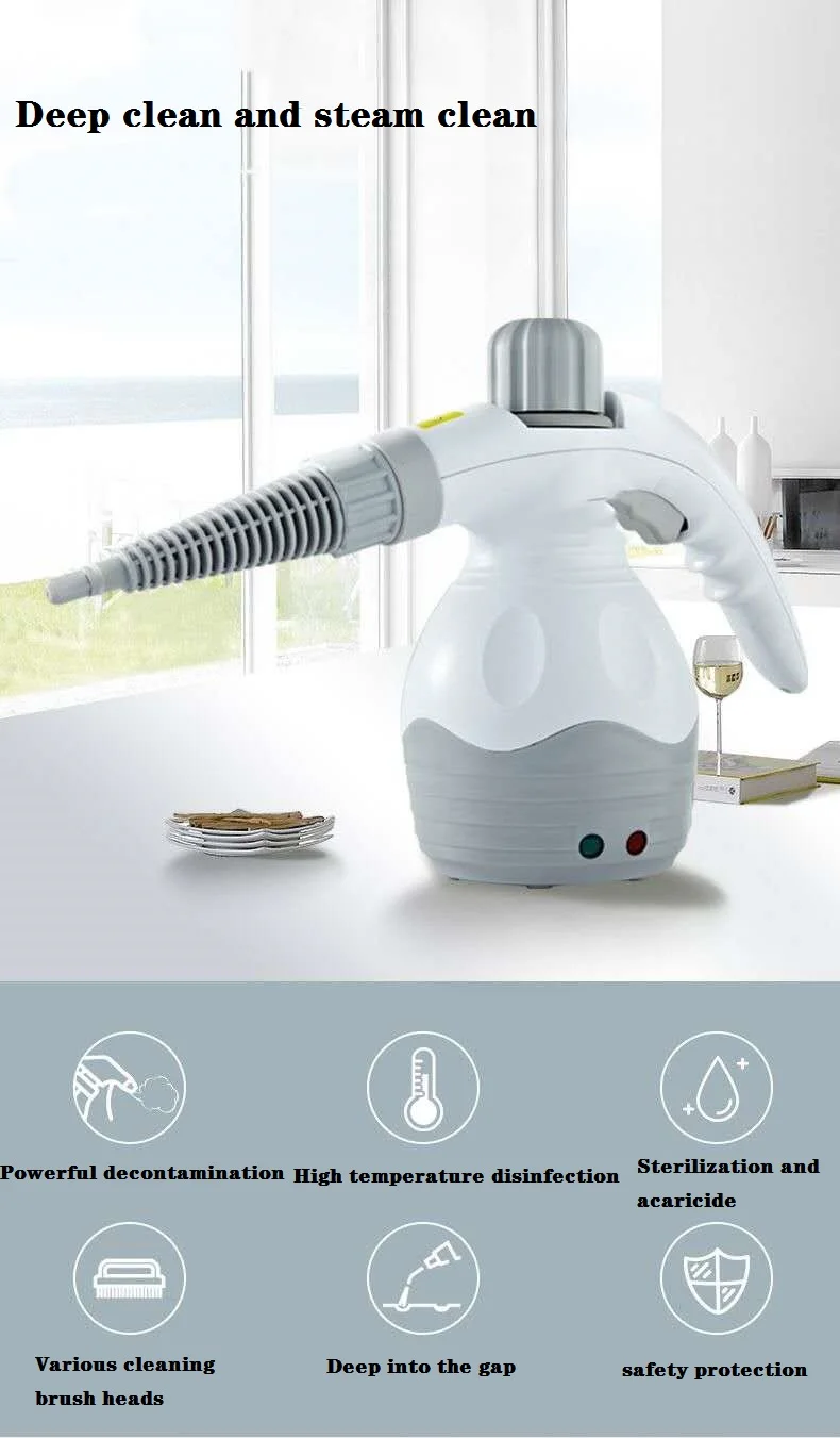 Steam cleaner portable фото 27