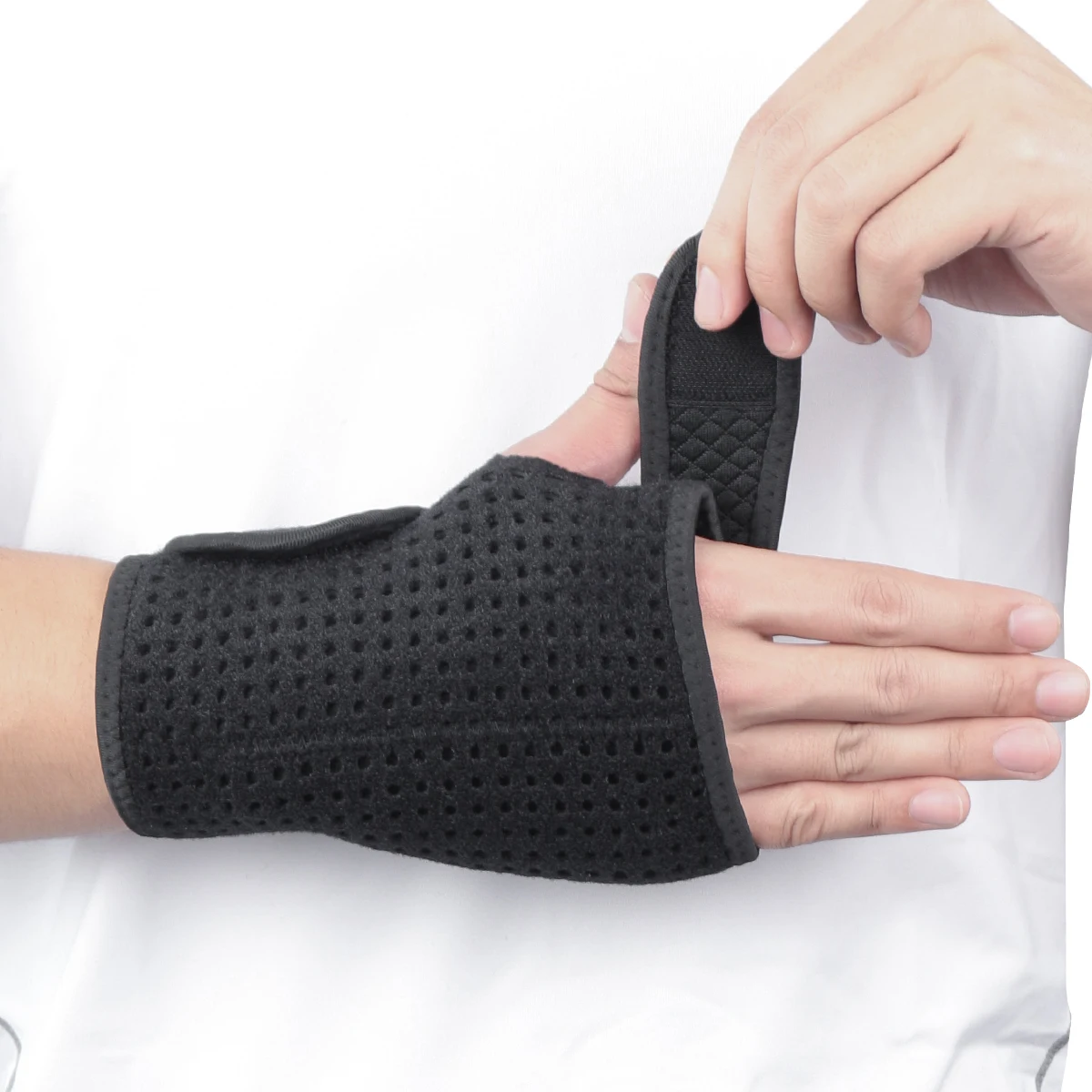 定制氯丁橡胶矫形手腕夹板hand_wrist_splint