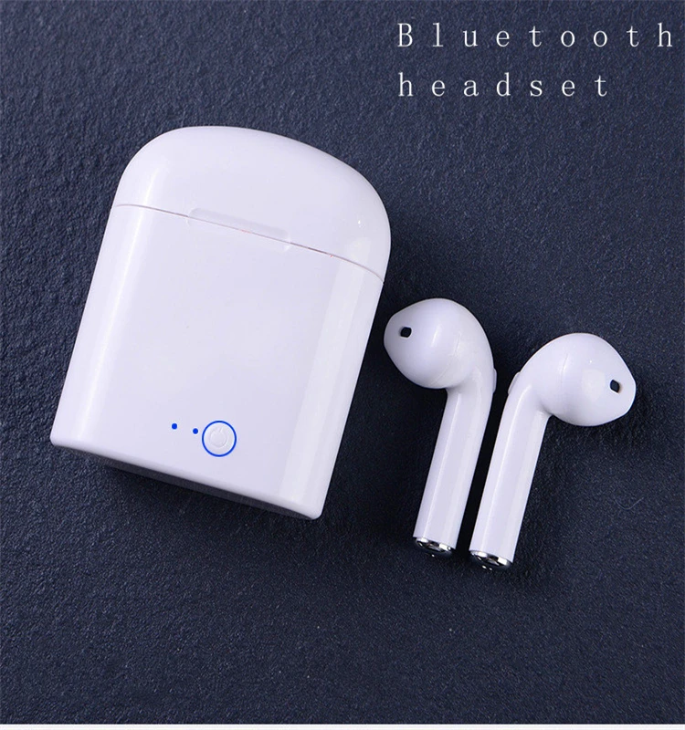 2019 For Apple Air TWS i7 i7s TWS Pods Mini Wireless Bluetooth Earbuds Earbud Earphones Earphone & Headphone Headphones - ANKUX.COM