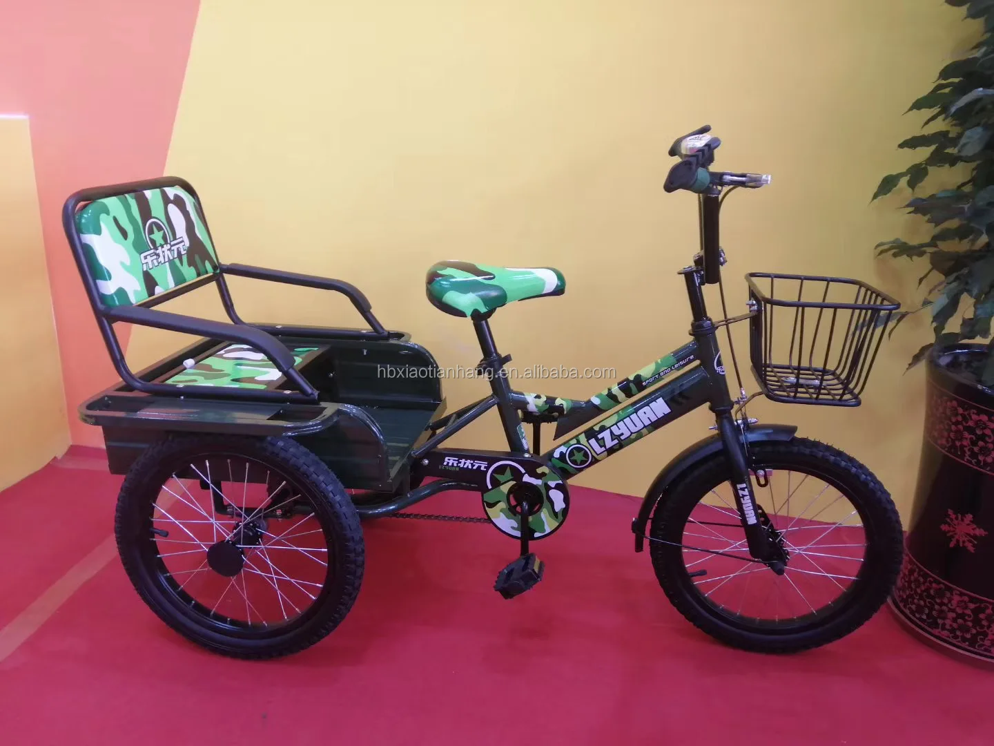 Twin Tricycle Kids/new Model Triciclo Kids Baby Tricycle/wholesale Kids