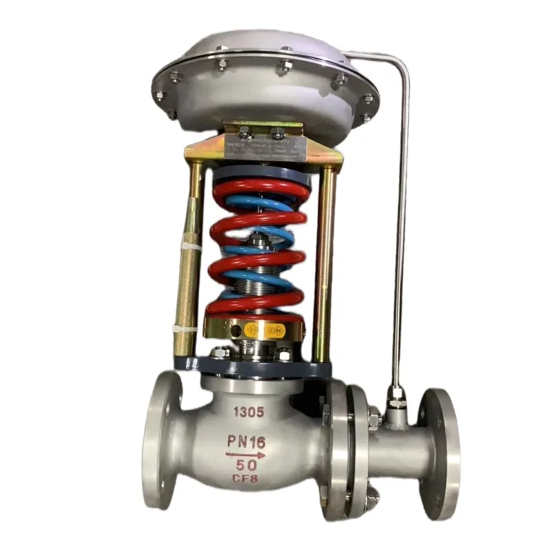 ZZYP-16C cast steel self - operated pressure regulating valve high temperature steam gas pressure reducing valve details