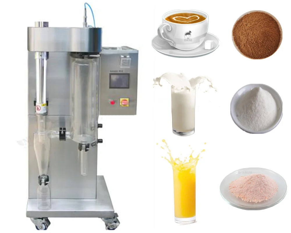 2L/H mini milk powder lab spray dryer