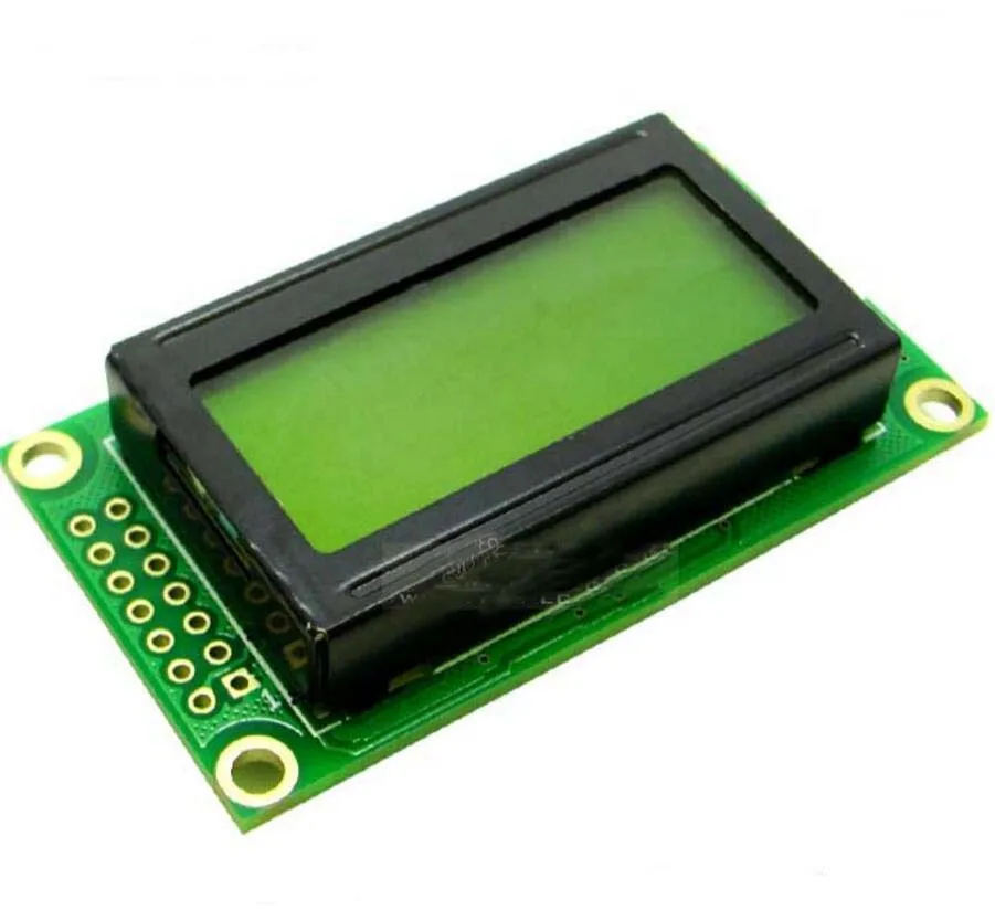 8X2 Character LCD Display with SPI Interface - EVERTRON