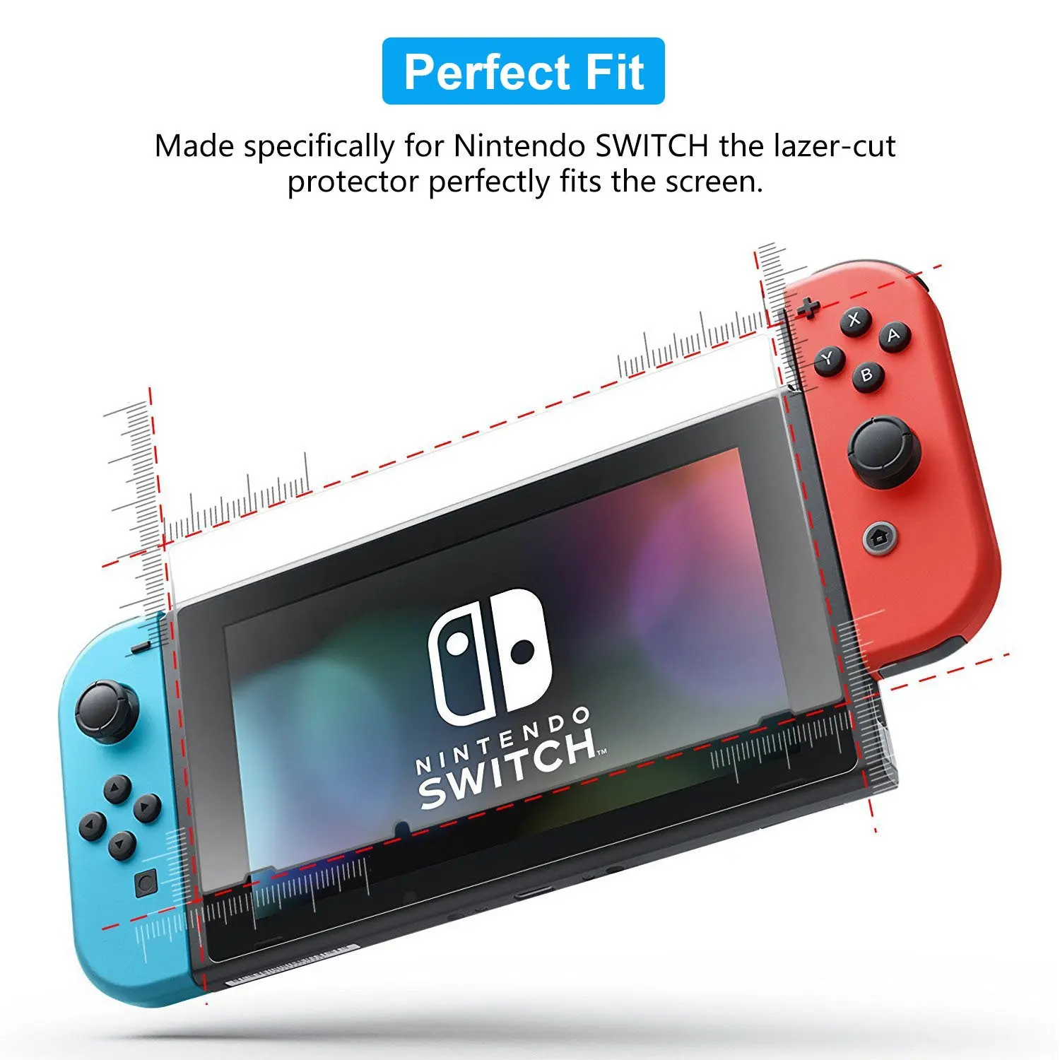 Hot selling Tempered Glass Screen Protector for Nintendo Switch