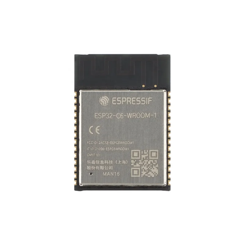 Original Esp32-c6-wroom-1-n16 Esp32-c6 2.4ghz Wi-fi 6 Ble 5 Wifi ...