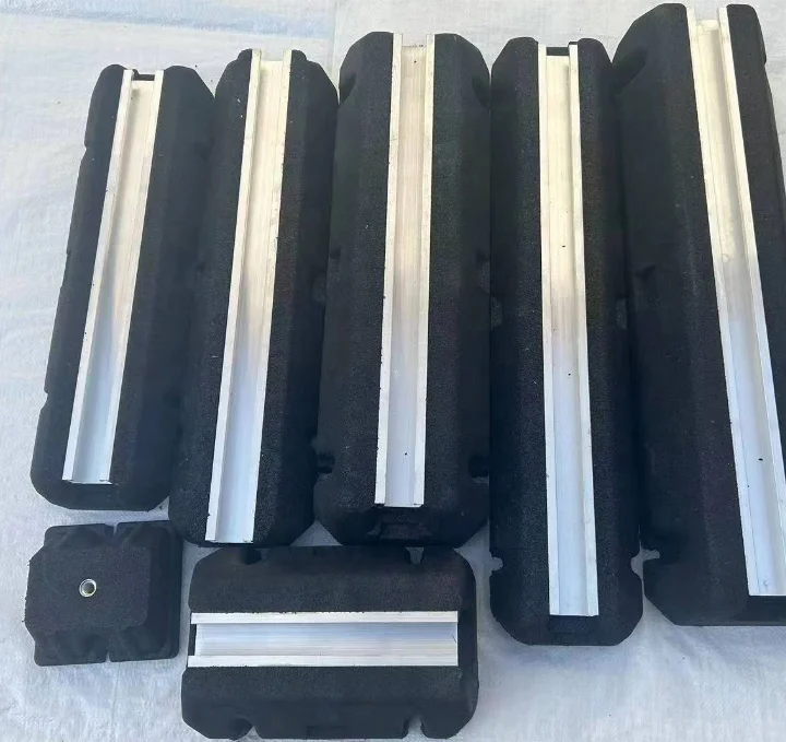 600mm Condenser Rubber Support Big Feet For Heat Pump Antivibration