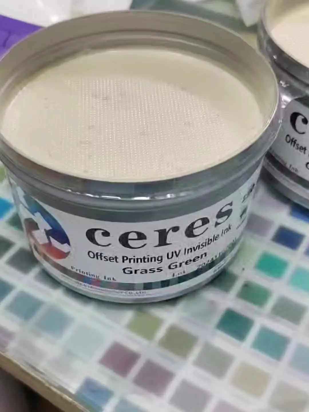 UV Flexo Printing Security - Invisible Ink for Plastic Labels