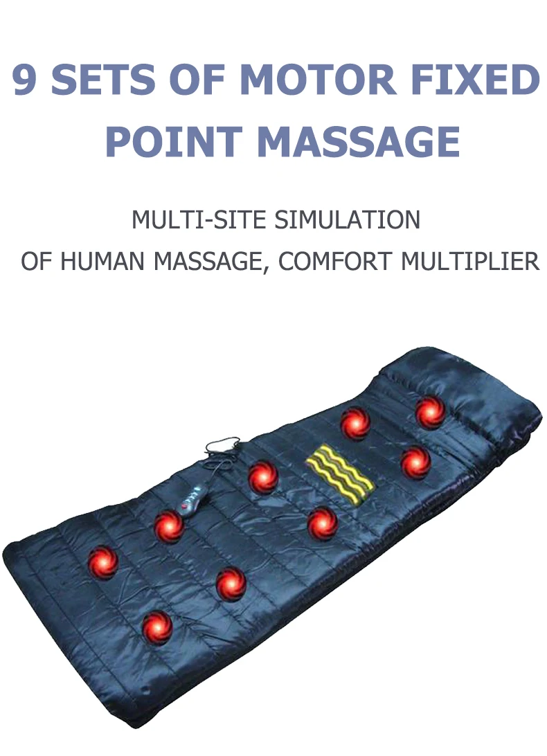 Highend Silky Full Body Massage Mat For Bed With Heat Buy Massage Mat For Bed,Mat For Bed