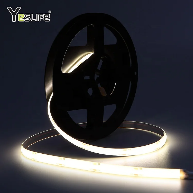 12V 24V Dot free led light strip flexible strip light warm white led cob led strip