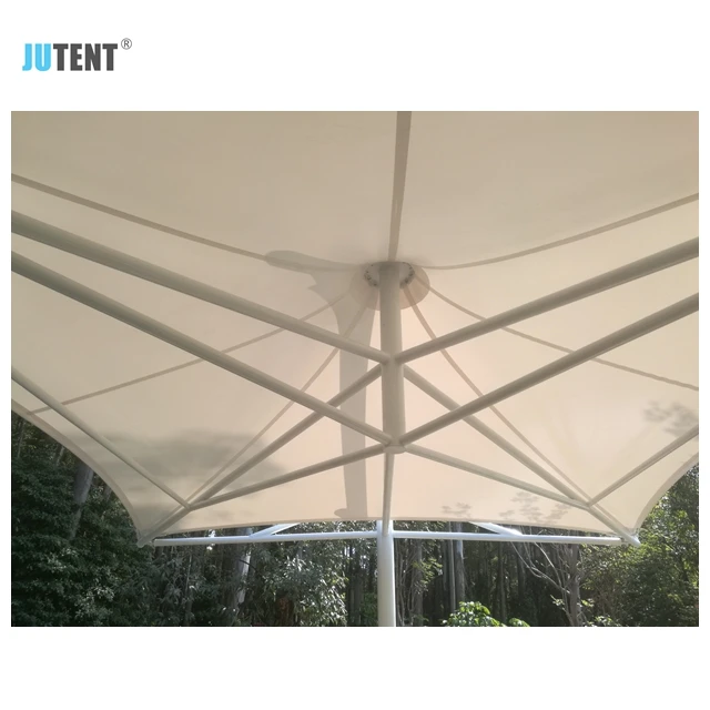 Kunden Spezifische Große Outdoor-pvc-stoff Regenschirm Pavillon