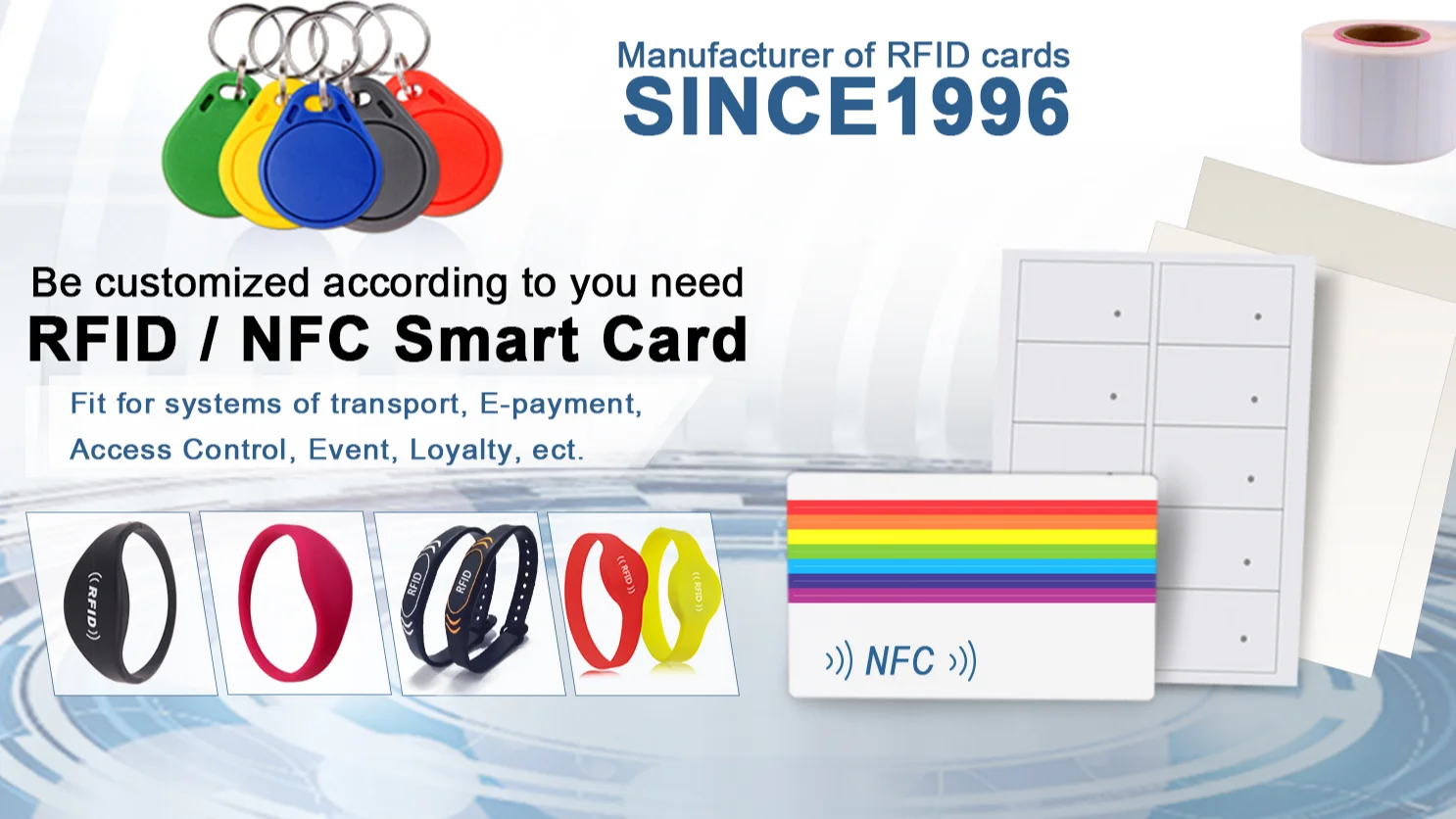 Small Size Reusable Waterproof Security Rfid Jewelry Sticker Hf Rfid