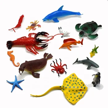 mini plastic toy fish