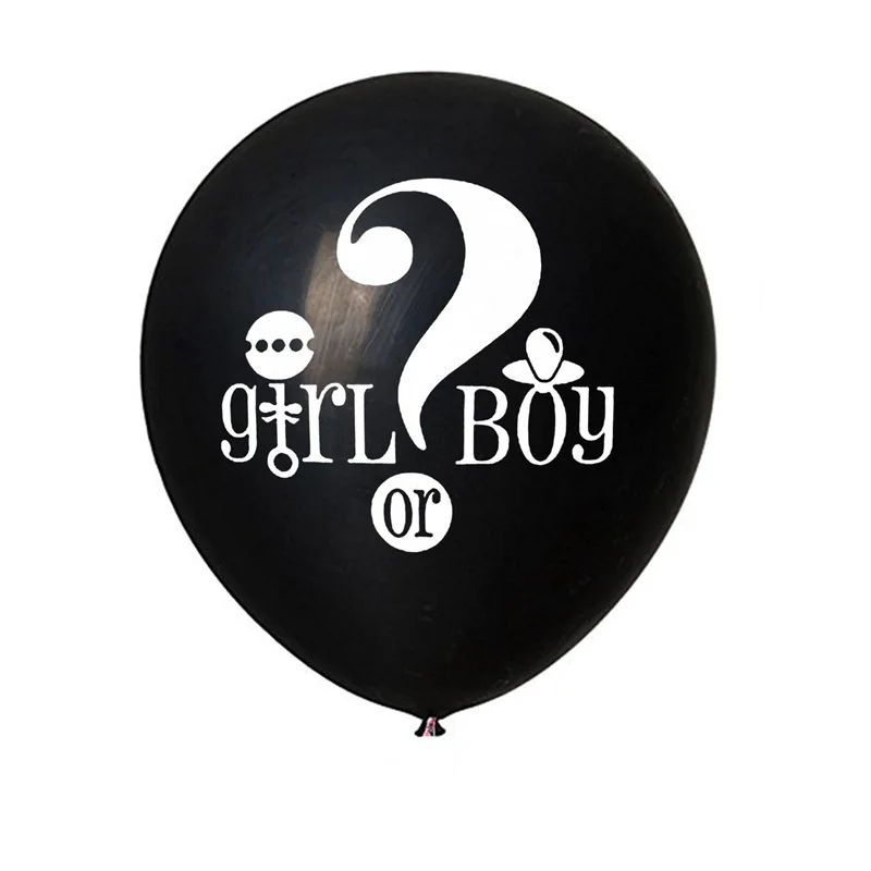 Ballon Noir En Latex Pour Fete Prenatale Cadeau Pour Bebe Ou Fille Decoration De Fete Revelation Du Genre 36 Pouces 1 Piece Buy Grand Ballon Latex Noir 36 Pouces Garcon Ou Fille Ballon Decoration De Fete Revelatrice