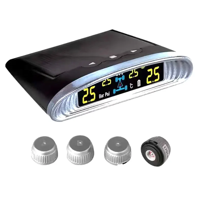 DC 12V car digital voltmeter with 3-digit LED display and waterproof housing