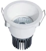Manufacturer wholesale aluminum led cob spotlight recessed 24 degree reflection angle fixed ceiling light 77mm cutout 3w 5w 7w