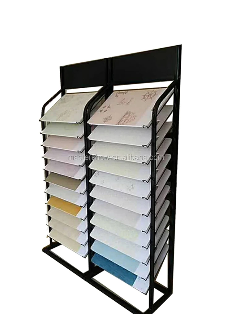 New Design Ceramic Tile Showroom Display Stands Granite And Marble Tile